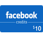 Facebook $10 Credits