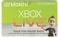 XBOX Live 12 Month