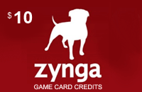 $10 Zynga Game Card